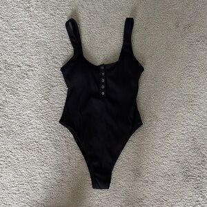 Aerie Black One Piece Swimsuit